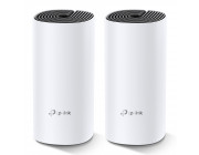 TP-LINK Deco M4 (2-pack)  AC1200 Mesh Wi-Fi System, 2 LAN Gigabit Port, 867Mbps on 5GHz + 300Mbps on 2.4GHz, 802.11ac/b/g/n, Wi-Fi Dead-Zone Killer, Seamless Roaming with One Wi-Fi Name, Antivirus, Parental Controls